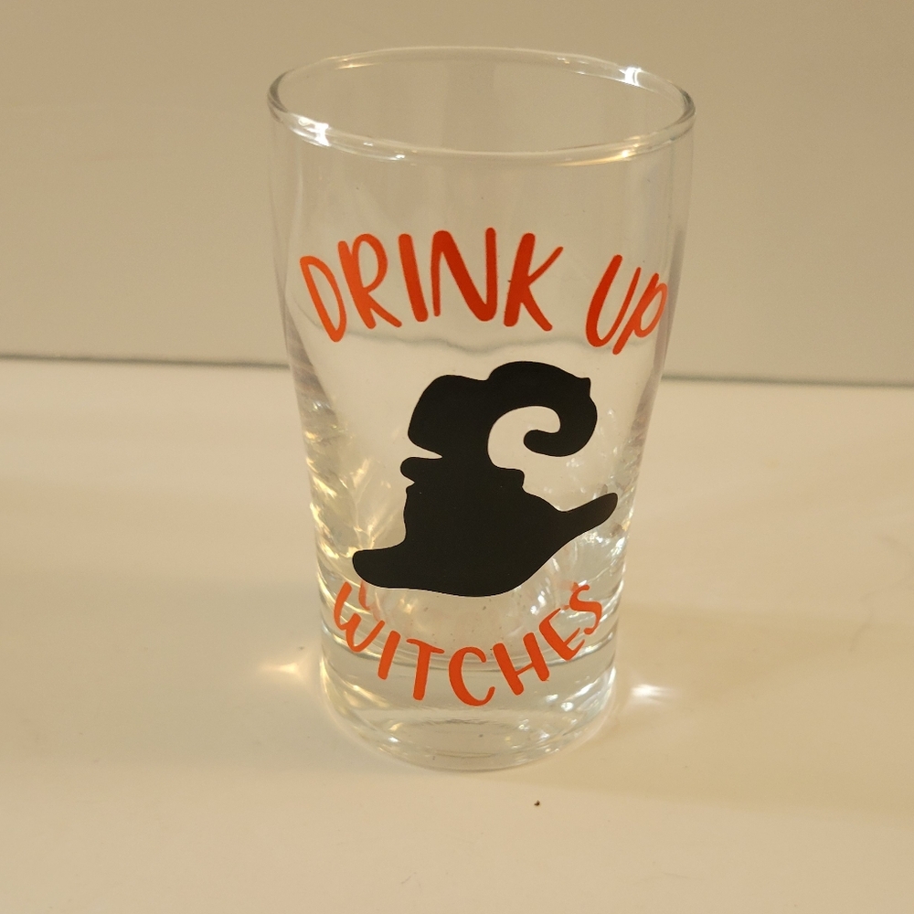 Drink up Witches Cocktail Glass